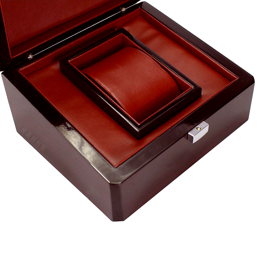 Jewelry Or Watches - Solid Wood Watch Storage Box with