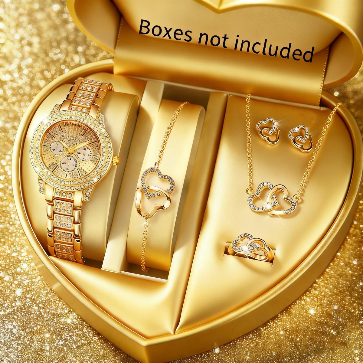 Jewelry Watch Making - 6PCS Luxury Rhinestone Women Watch Jewelry