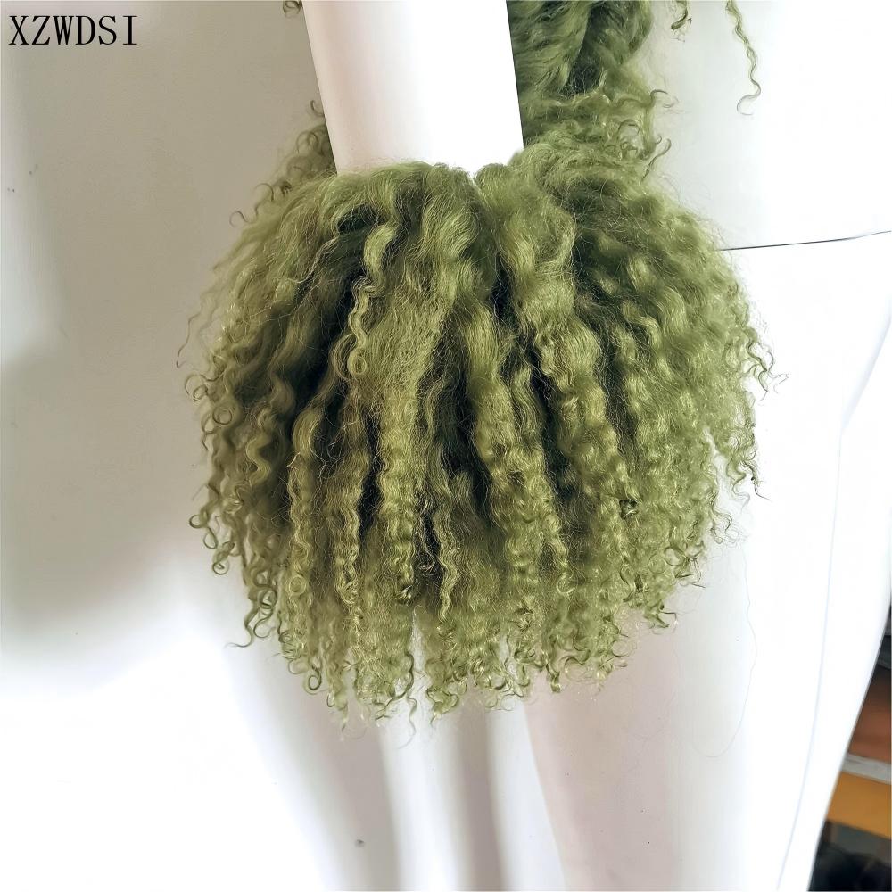 Cuff Bangle Bracelet - Detachable Genuine Mongolian Lamb Fur Wrist