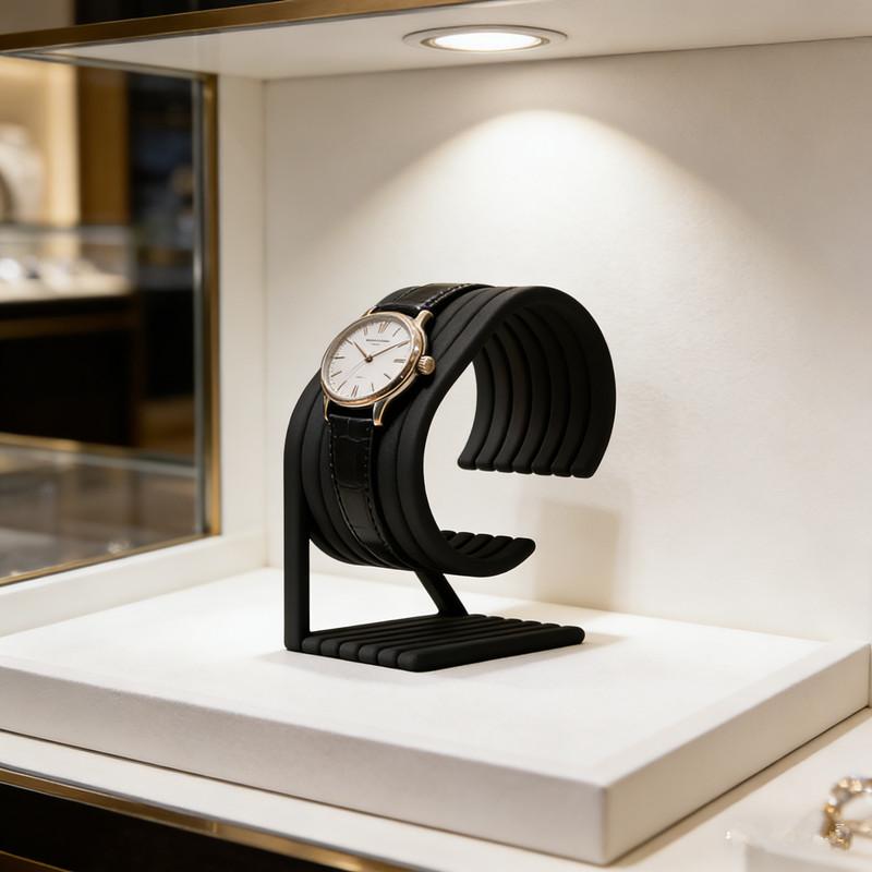 Jewelry Or Watches - Velvet Watch Display Stand For 3