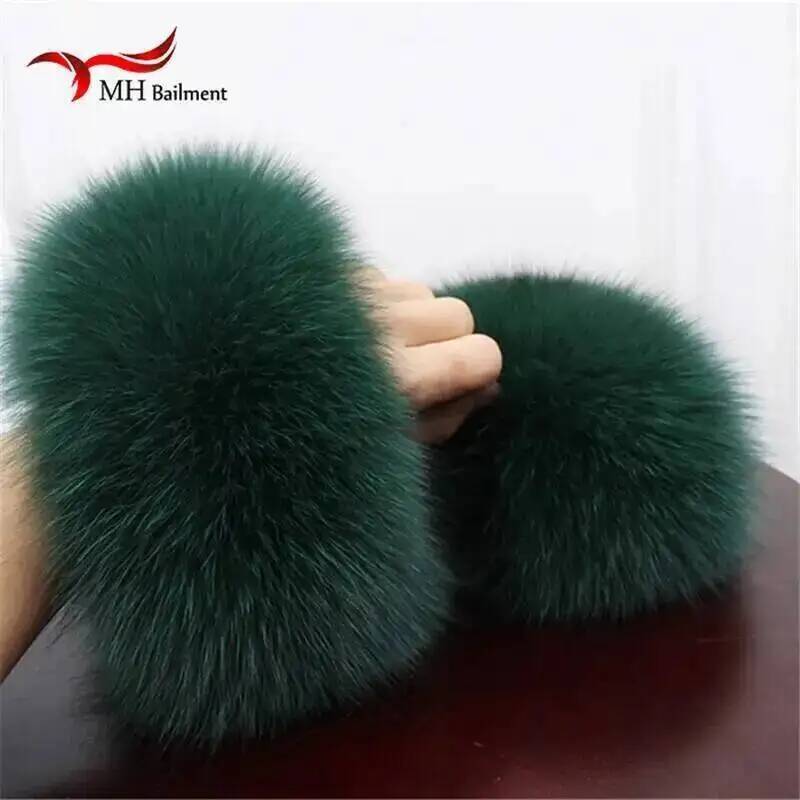 Cuff Bangle Bracelet - High Quality Fox Fur Cuffs Hot