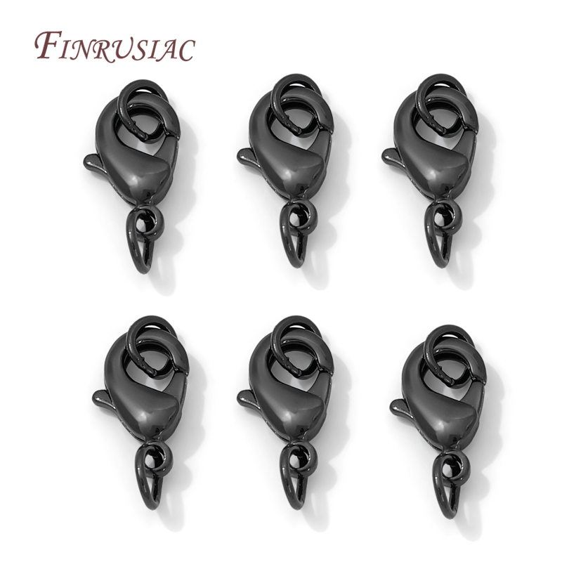 Gold Plated Ring - 9.5mm 12mm 15mm Black Color Brass