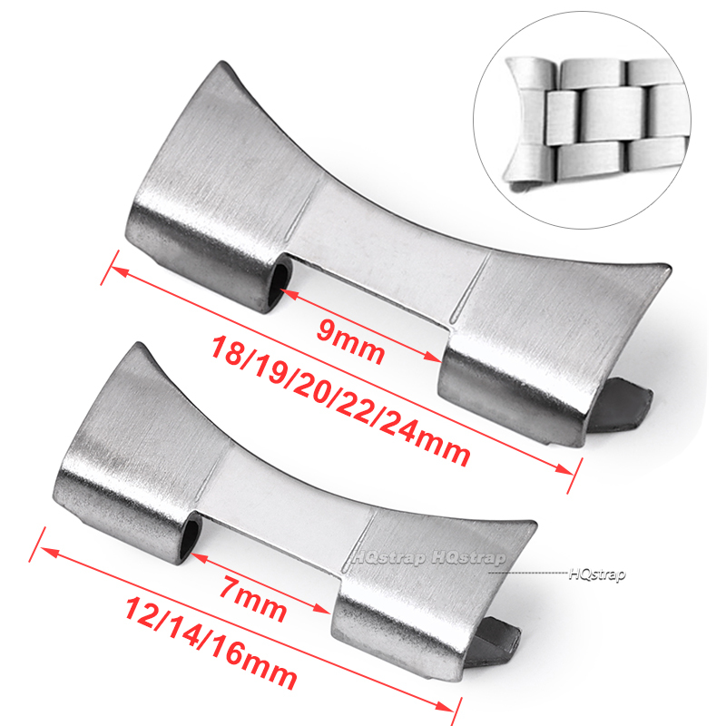 Jewelry Rolex Watches - Hollow Curved End Link 20mm 22mm