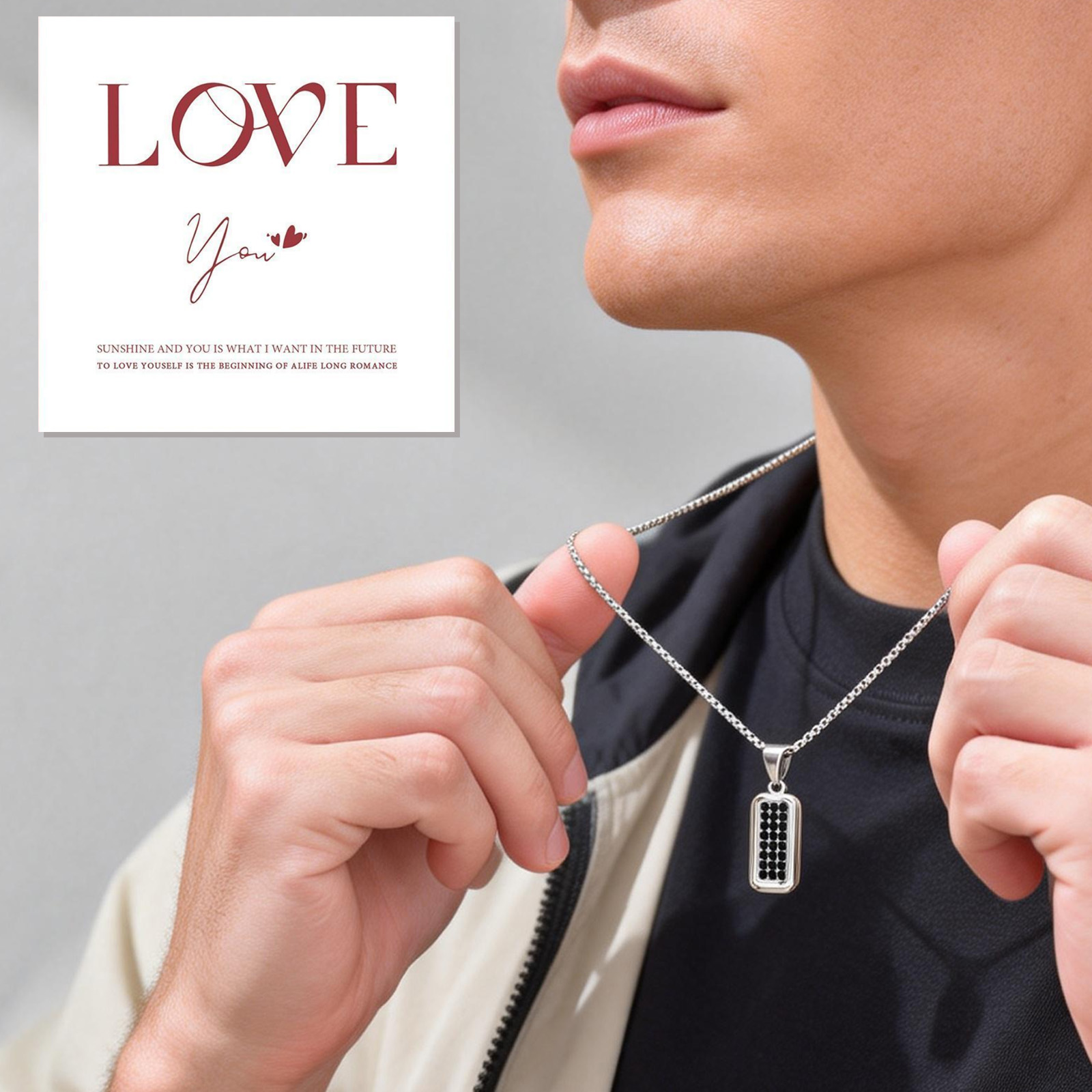 Personalization Dog Tag Neckla - Mens Dog Tag Necklace recension och pris