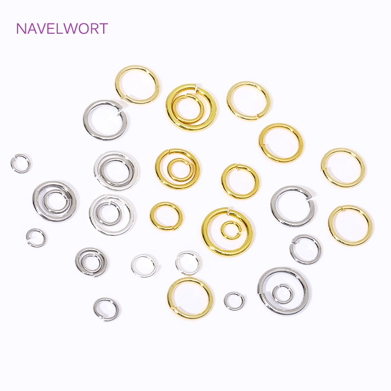 14K/18K Gold Plated Split Ring - Gold Plated Ring recension och pris