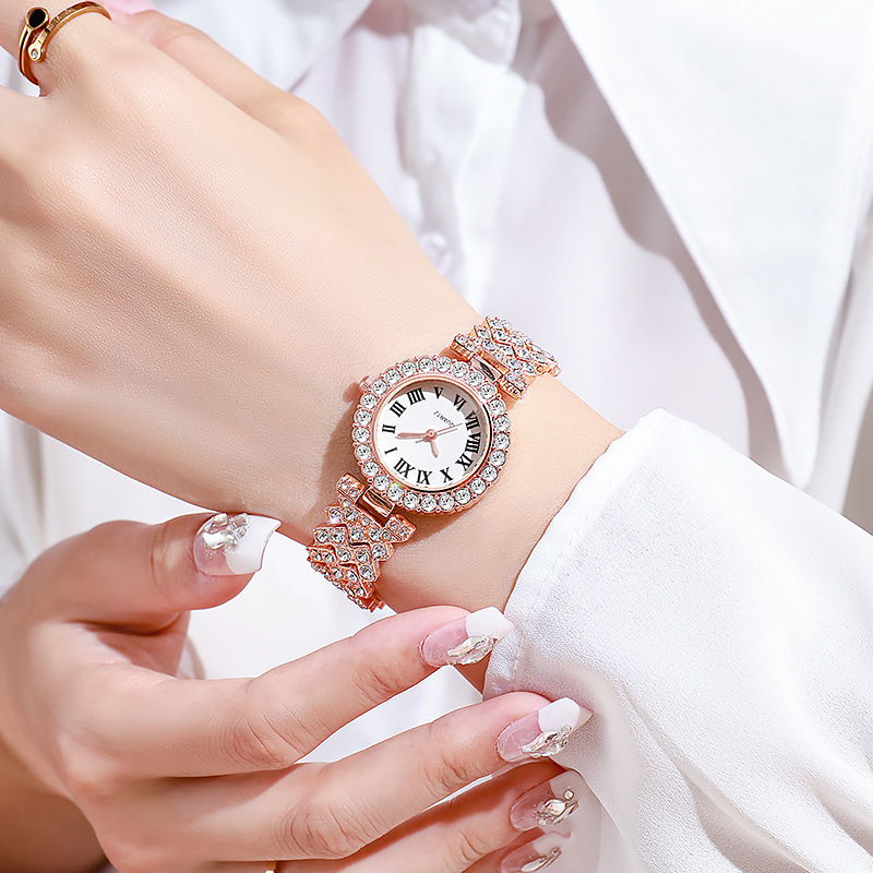 5PCS Luxury Rhinestone Women's - Jewelry Watch Making recension och pris