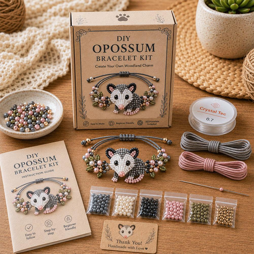 Animal DIY Beaded Bracelet Mak - Charm Bracelet Beads recension och pris