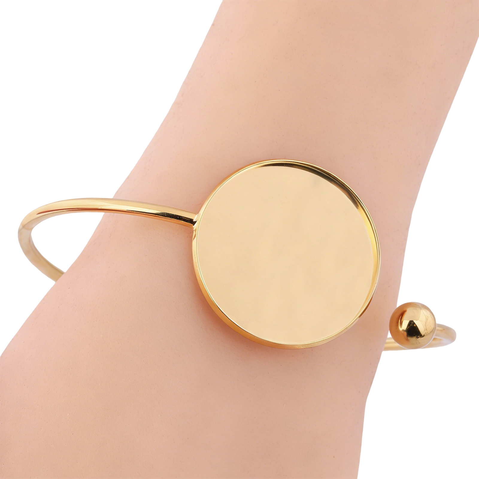 2pcs Fit 30mm Cabochon Bangle  - Cuff Bangle Bracelet recension och pris