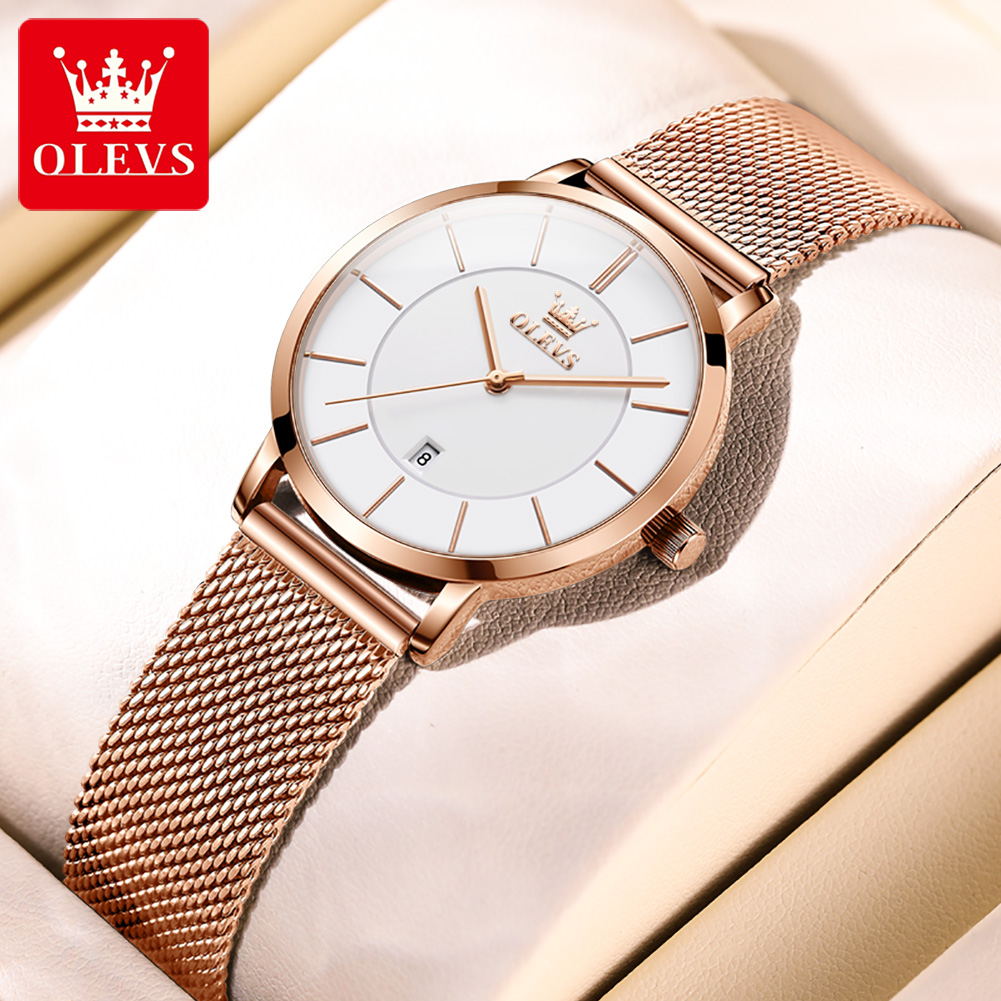 OLEVS Woman Watch 5869 Elegant - Jewelry Watches For Women recension och pris