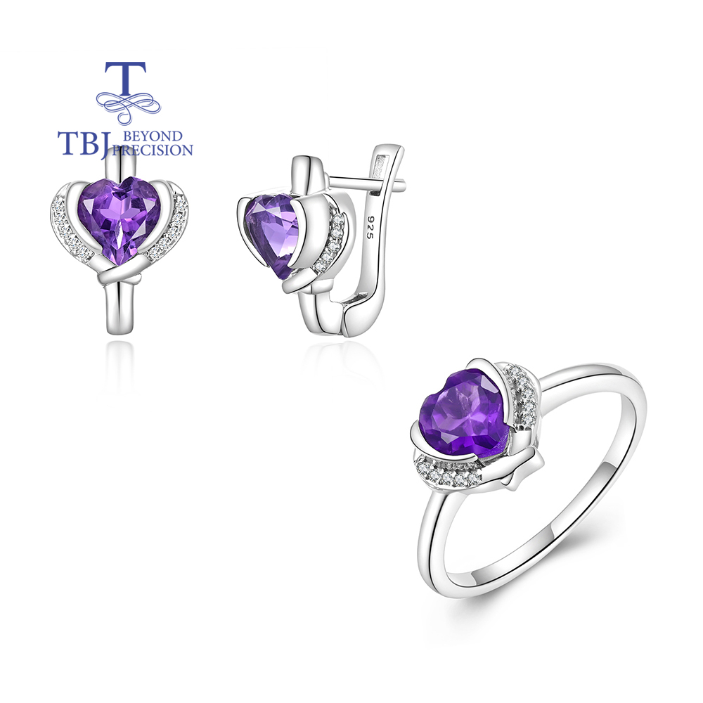Trendy Designer Silver Ring &  - Birthstone Ring Set recension och pris