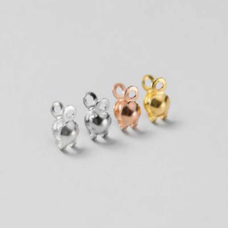 4pcs Genuine Real Pure Solid 9 - Charm Bracelet Beads recension och pris