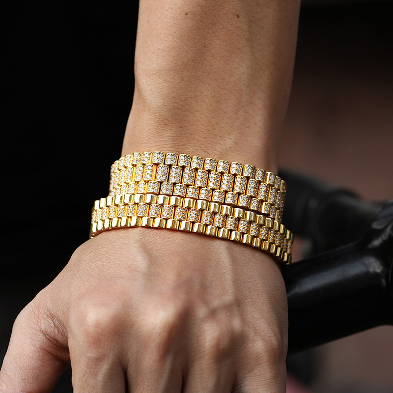 Hip Hop AAA CZ Stone Paved Bli - Icebox Jewelry Watches recension och pris