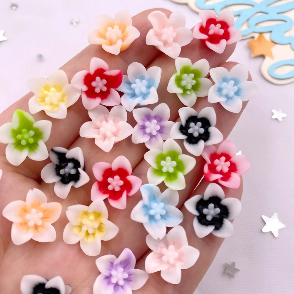 50pcs Resin 13mm Colorful 3D M - Paradise Jewelry & Watches Llc Miami recension och pris