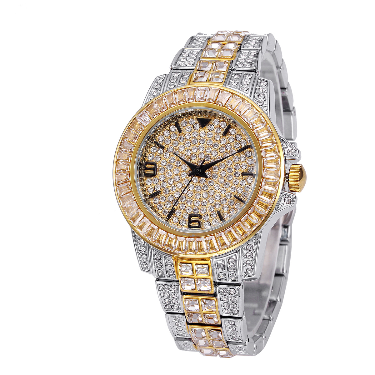 Luxury Full Stone Quartz Watch - Jewelry Watches For Women recension och pris