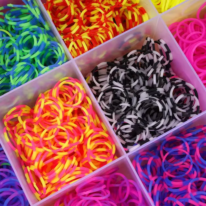 4800 Loom Bands Kit, Rubber Ba - Charm Bracelet Beads recension och pris