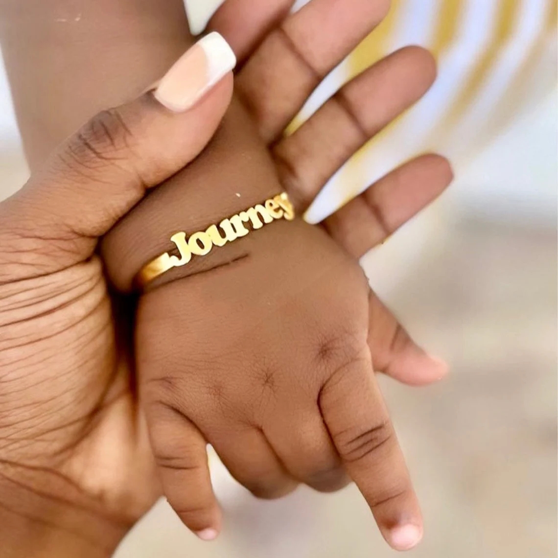Personalized Custom Children's - Cuff Bangle Bracelet recension och pris