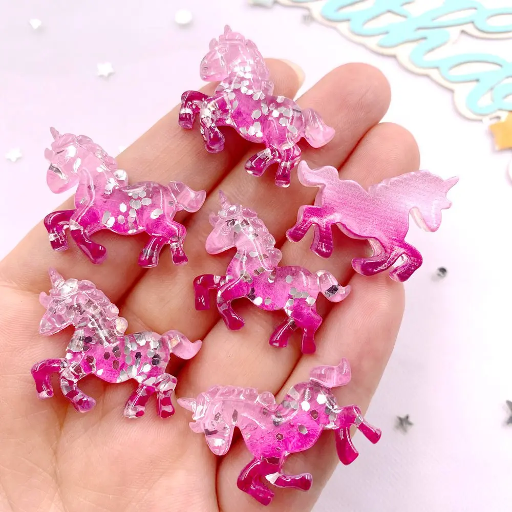 6PCS Colorful Resin Glitter 3D - Paradise Jewelry & Watches Llc Miami recension och pris