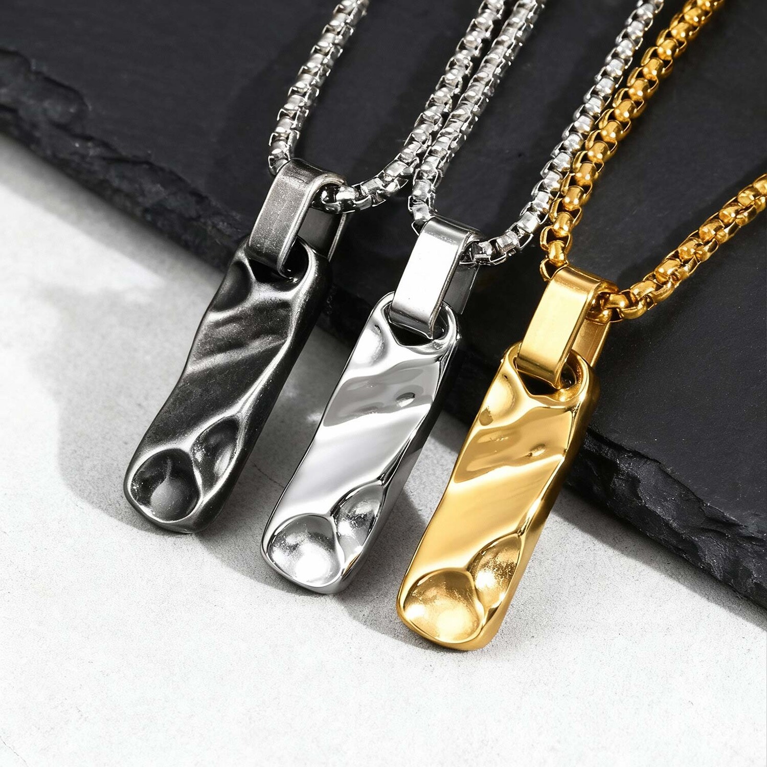 Small Dogtag Pendant Necklaces - Mens Dog Tag Necklace recension och pris