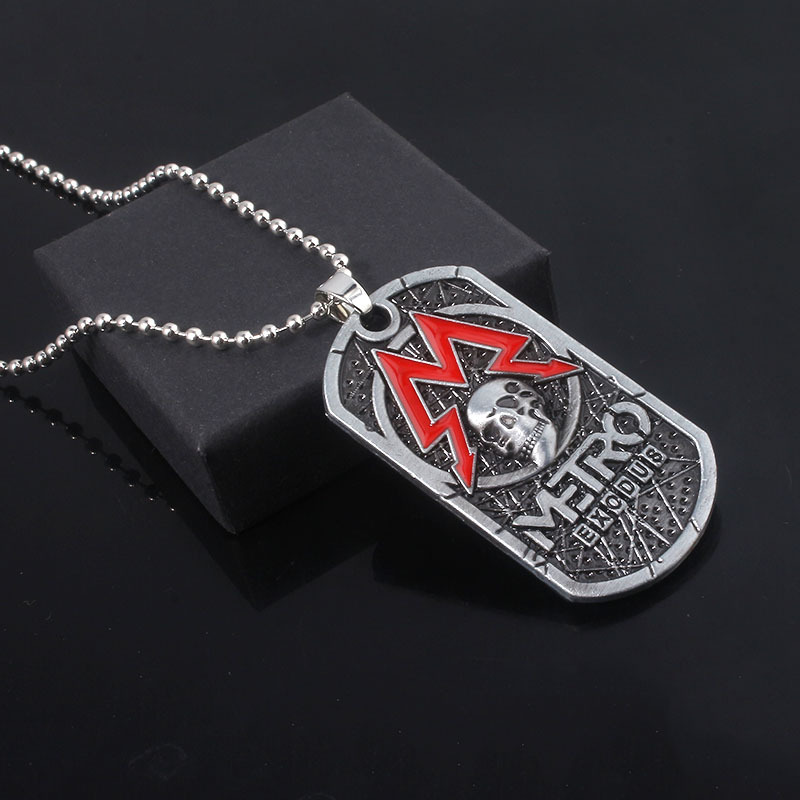 Game Metro Exodus 2033 Keychai - Mens Dog Tag Necklace recension och pris