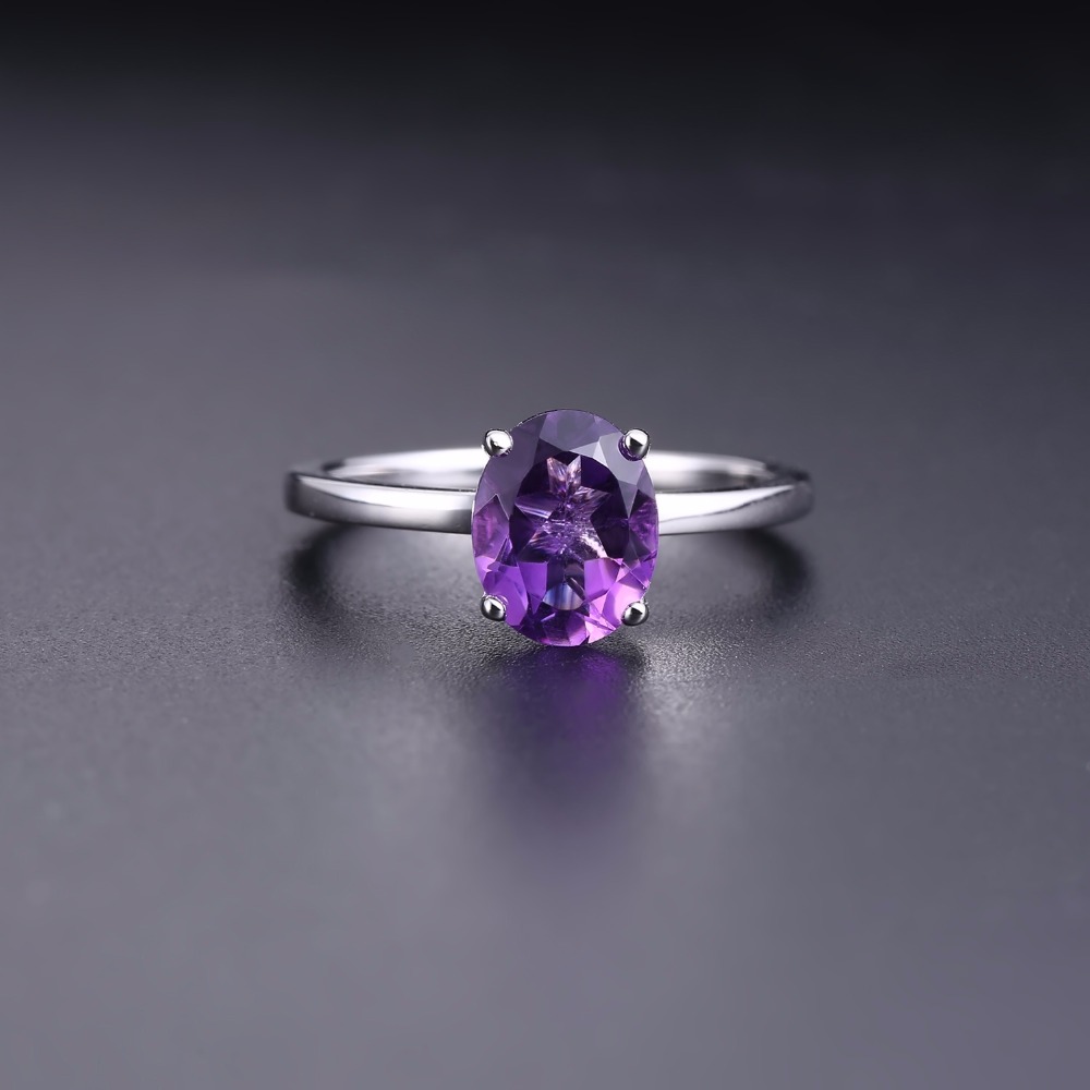 Gem's Ballet 2.79Ct Natural Am - Birthstone Ring Set recension och pris