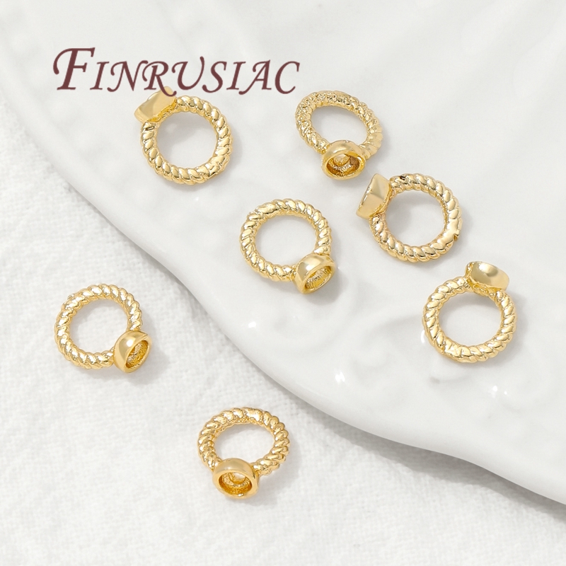 7.5mm End Connecting Ring 18K  - Gold Plated Ring recension och pris