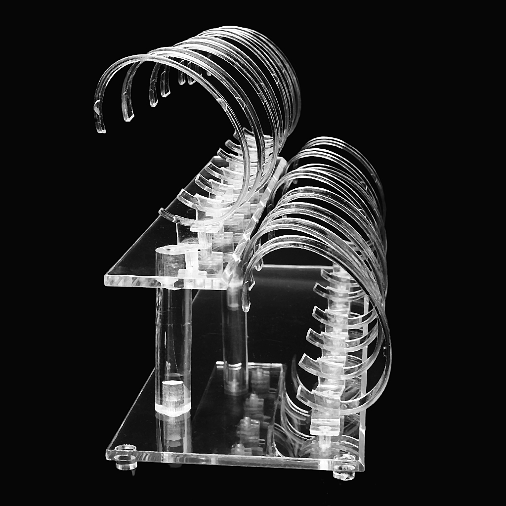 Acrylic 2-Tier Jewelry Wrist W - Jewelry Watches For Sale recension och pris