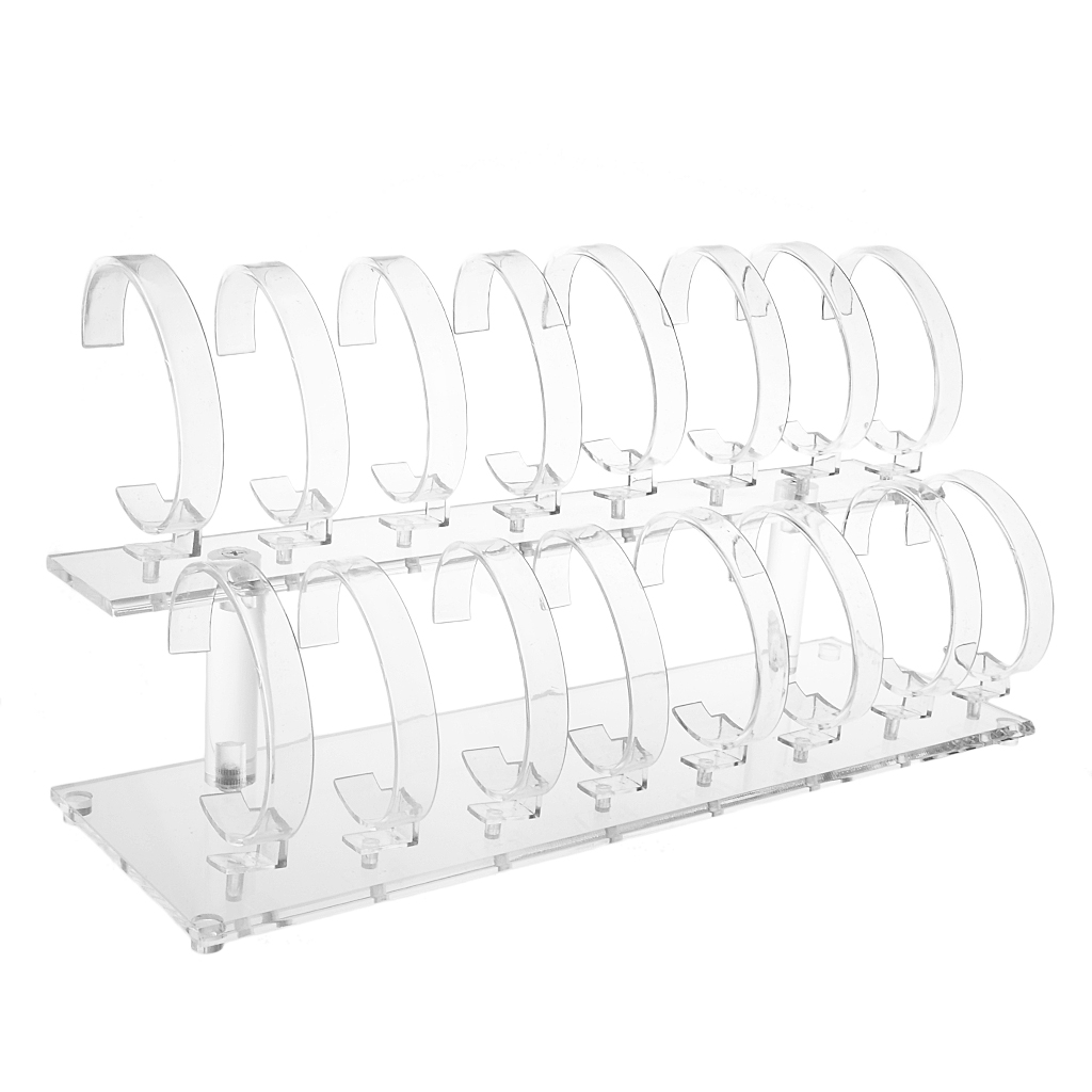 Acrylic 2-Tier Jewelry Wrist W - Jewelry Watches For Sale recension och pris