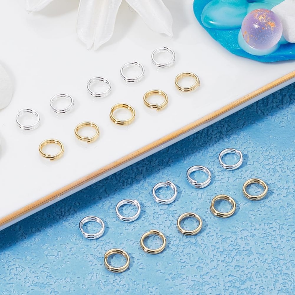 1 Box 80Pcs Split Jump Ring 24 - Gold Plated Ring recension och pris