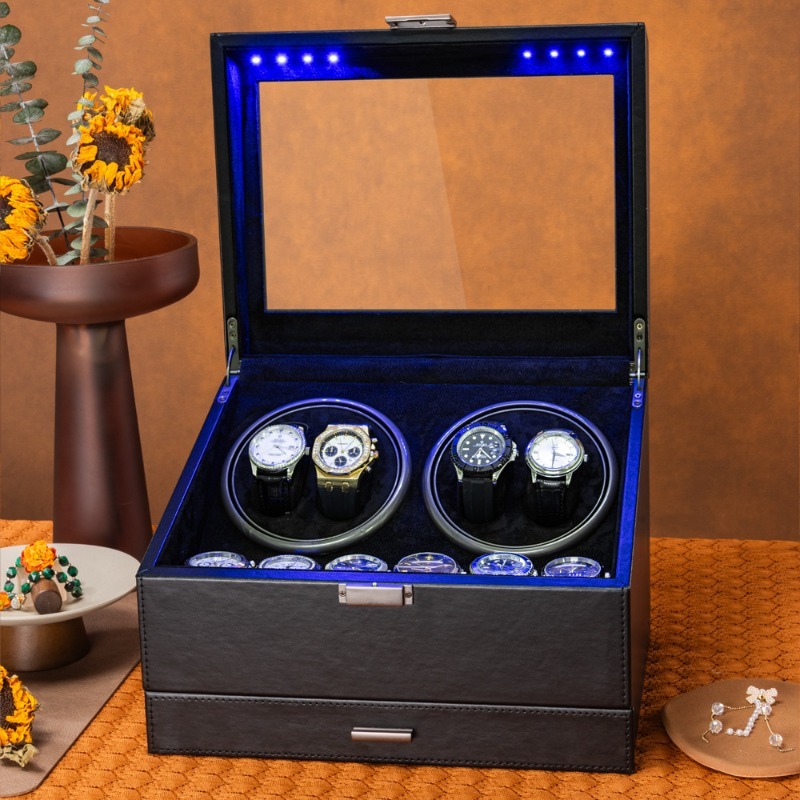 Automatic Watch Winder Box wit - Jewelry Or Watches recension och pris