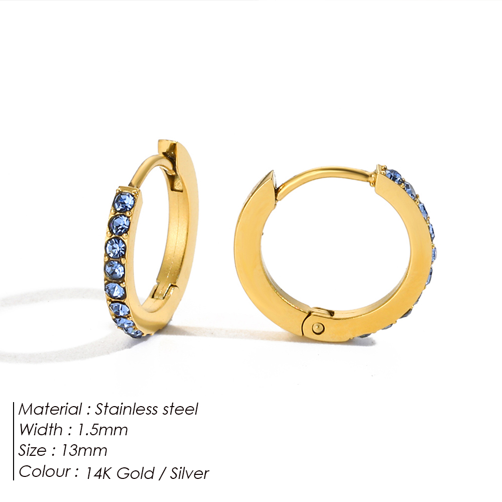 EMANCO Rhinestone Simple Stain - Birthstone Ring Set recension och pris