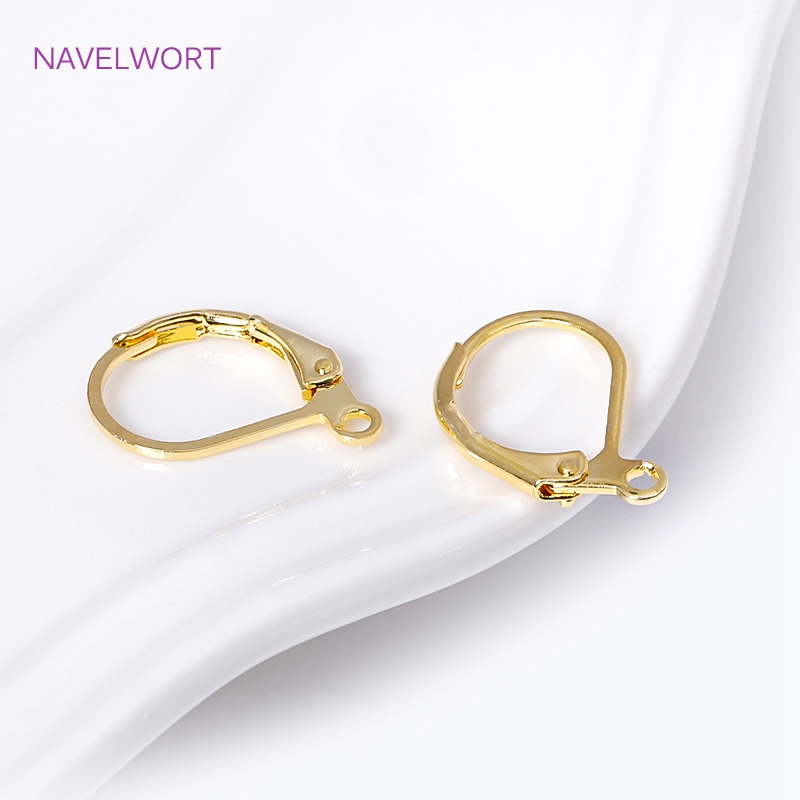 Fashion French Earring Lever-B - Gold Plated Ring recension och pris