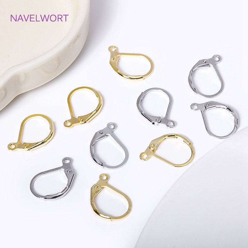Fashion French Earring Lever-B - Gold Plated Ring recension och pris