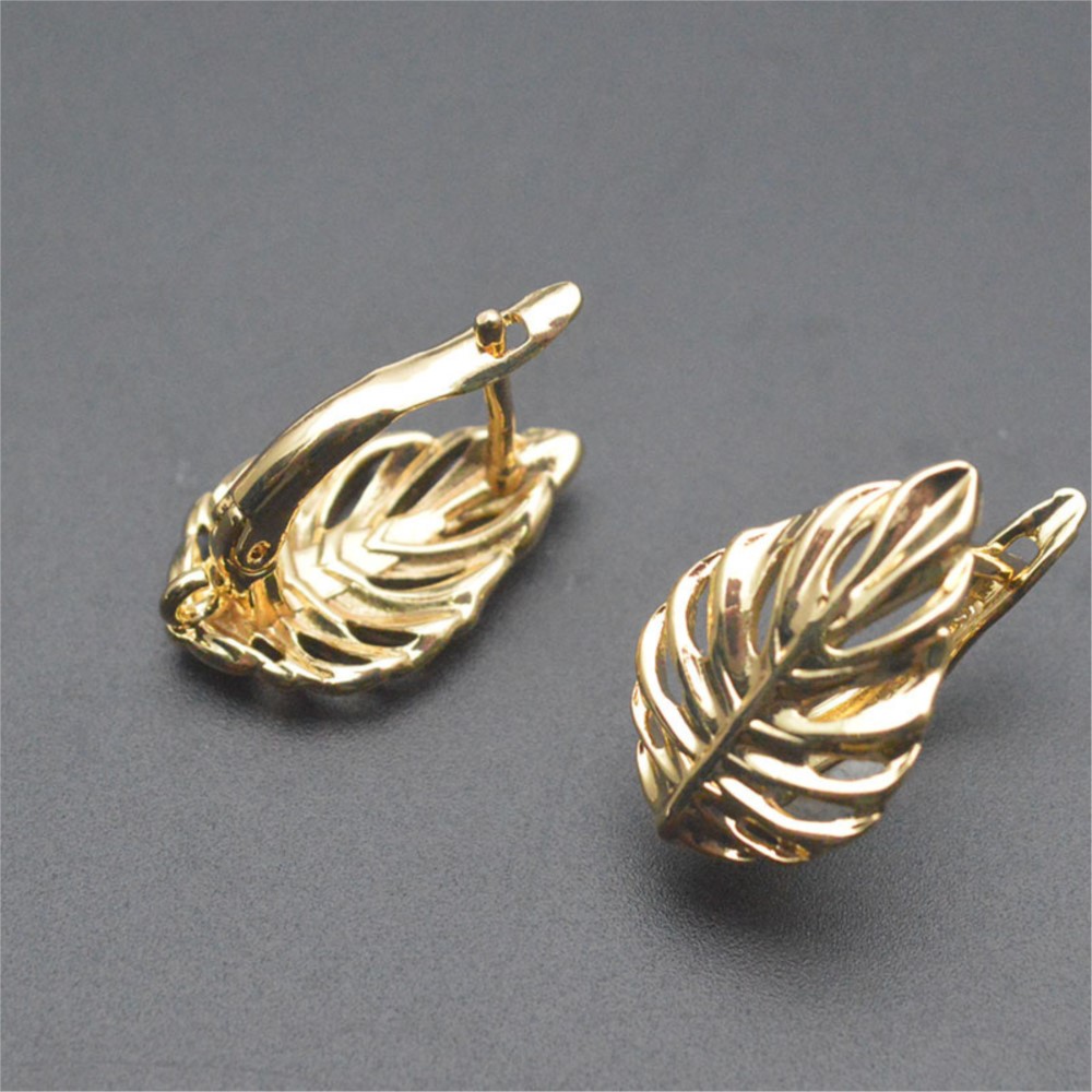 1/2Pcs 18K Gold Plated Brass L - Gold Plated Ring recension och pris