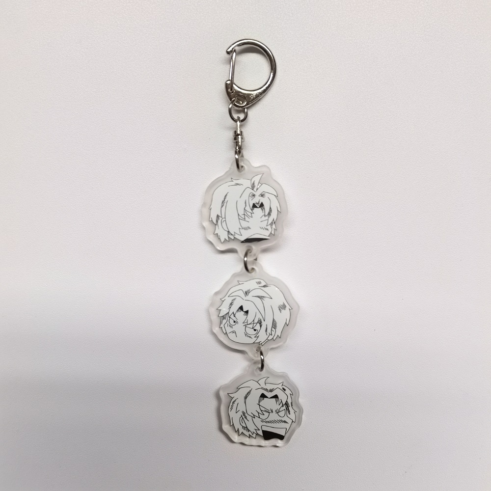 Anime Keychain tray Dogs Arcyl - Mens Dog Tag Necklace recension och pris