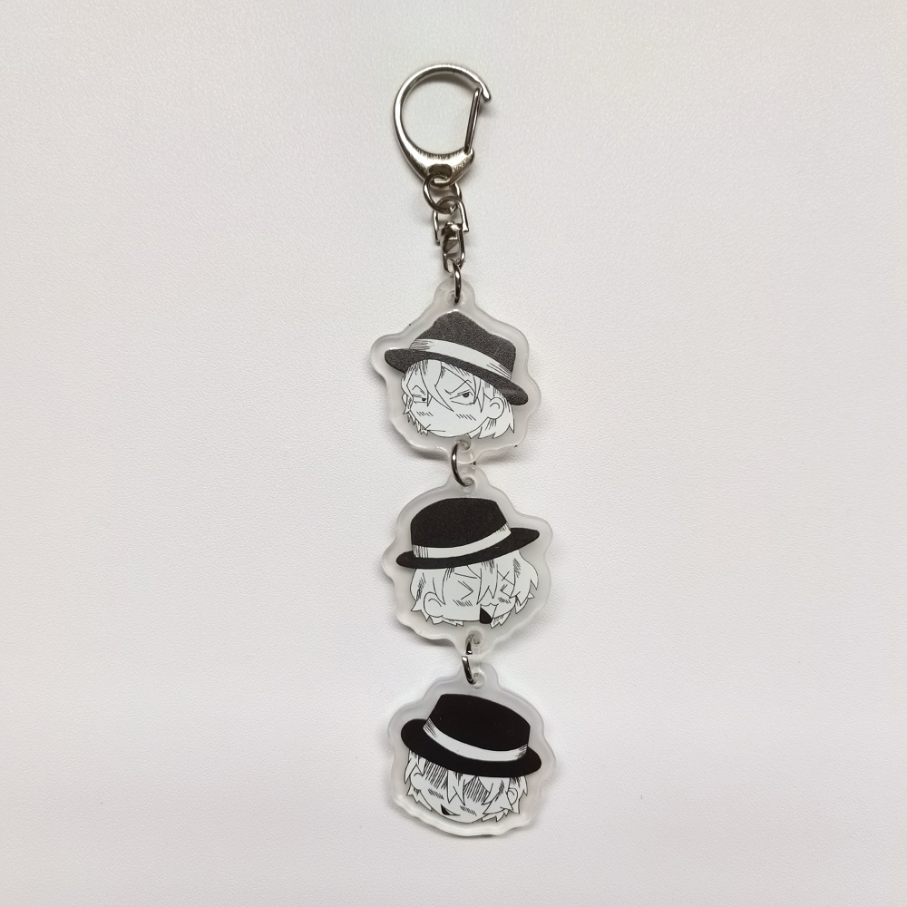 Anime Keychain tray Dogs Arcyl - Mens Dog Tag Necklace recension och pris