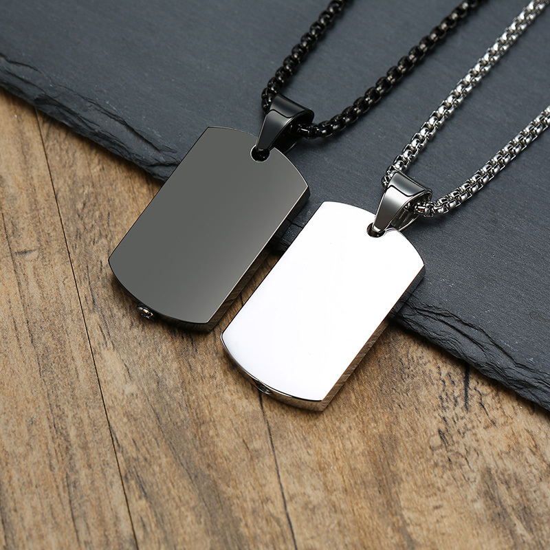 Vnox Men Dog Tag Container Pen - Mens Dog Tag Necklace recension och pris